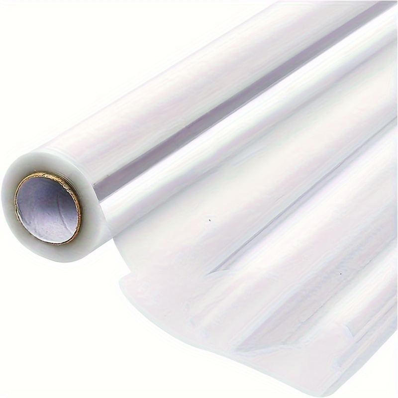 

1 Roll, Clear Cellophane Wrapping Paper, Versatile For Christmas, Valentines Day, Weddings, Premium Gift Basket, Candy, Flower Bouquet Wrapping Craft Supplies