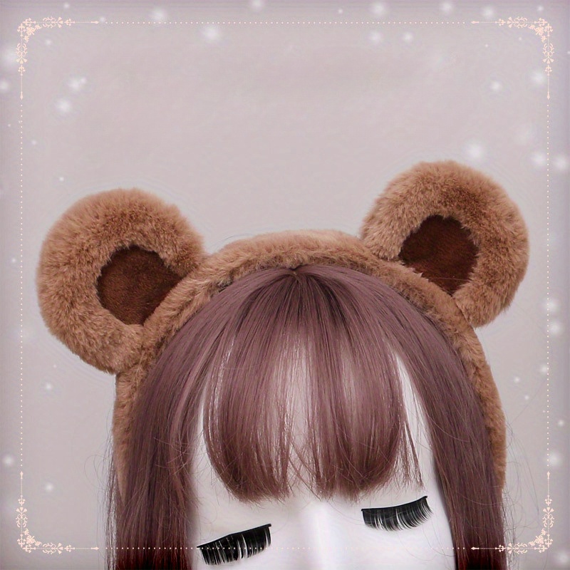 

Bear Ear Headband - Japanese- Lolita Accessory, For Cosplay &