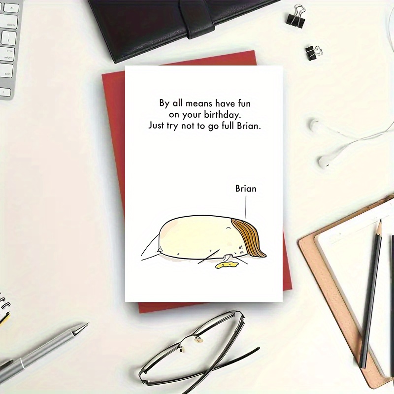 CSMOSJgreetings Lustige Geburtstagskarte Für Ehemann – Design 106
