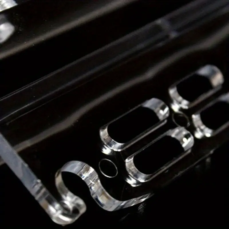 Porta Attrezzi Per Acquario - Organizzatore Acrilico 14,2x2,6x5,2cm - Foto 6