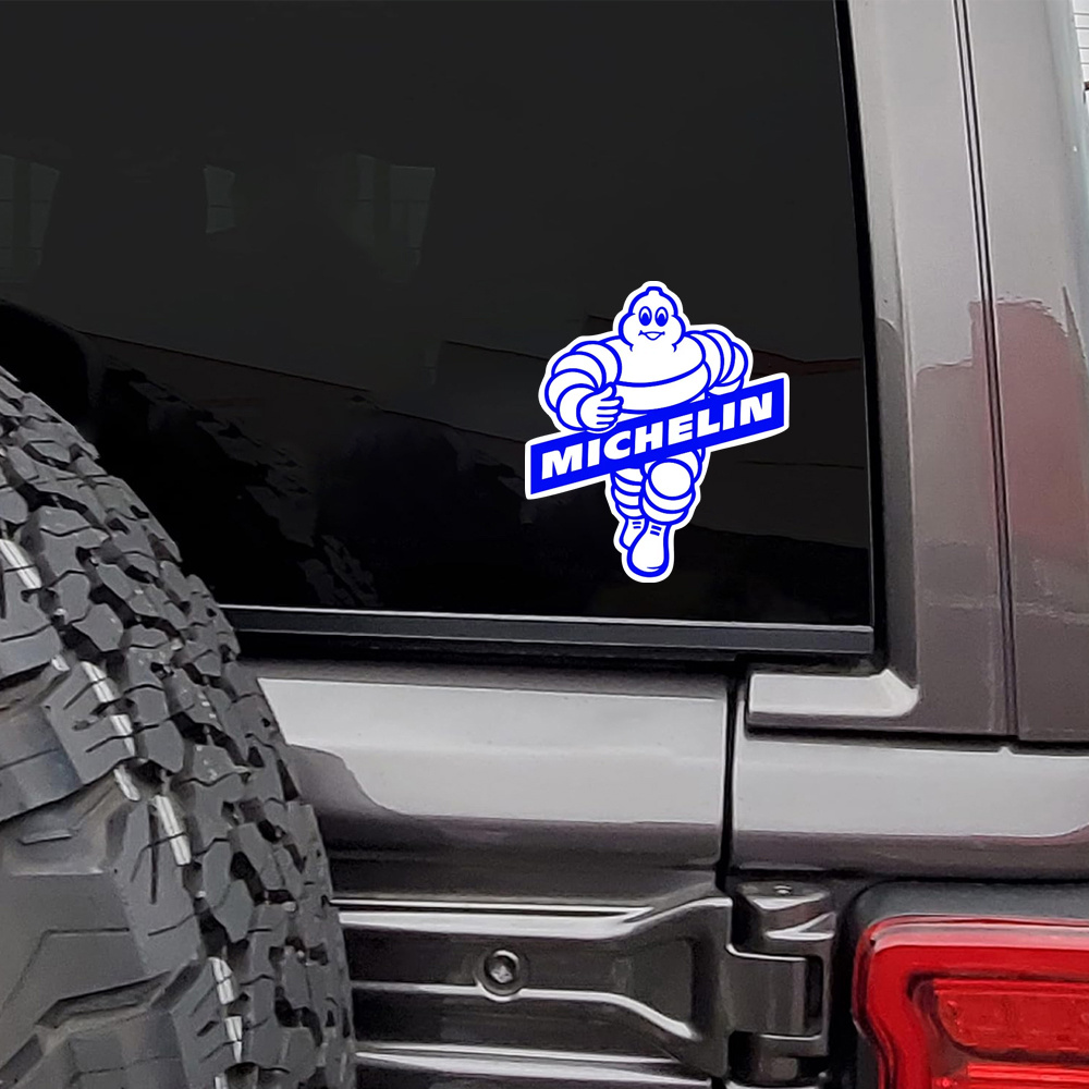 

Michelin Man Decal Stickers - Bogo Car Bumper Truck - Vinyl Material