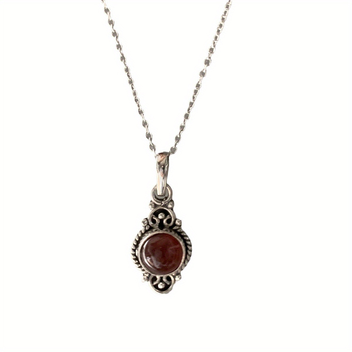 TEMU Collier avec pendentif de style bohème, bijou, cadeau de fête, 1 pièce