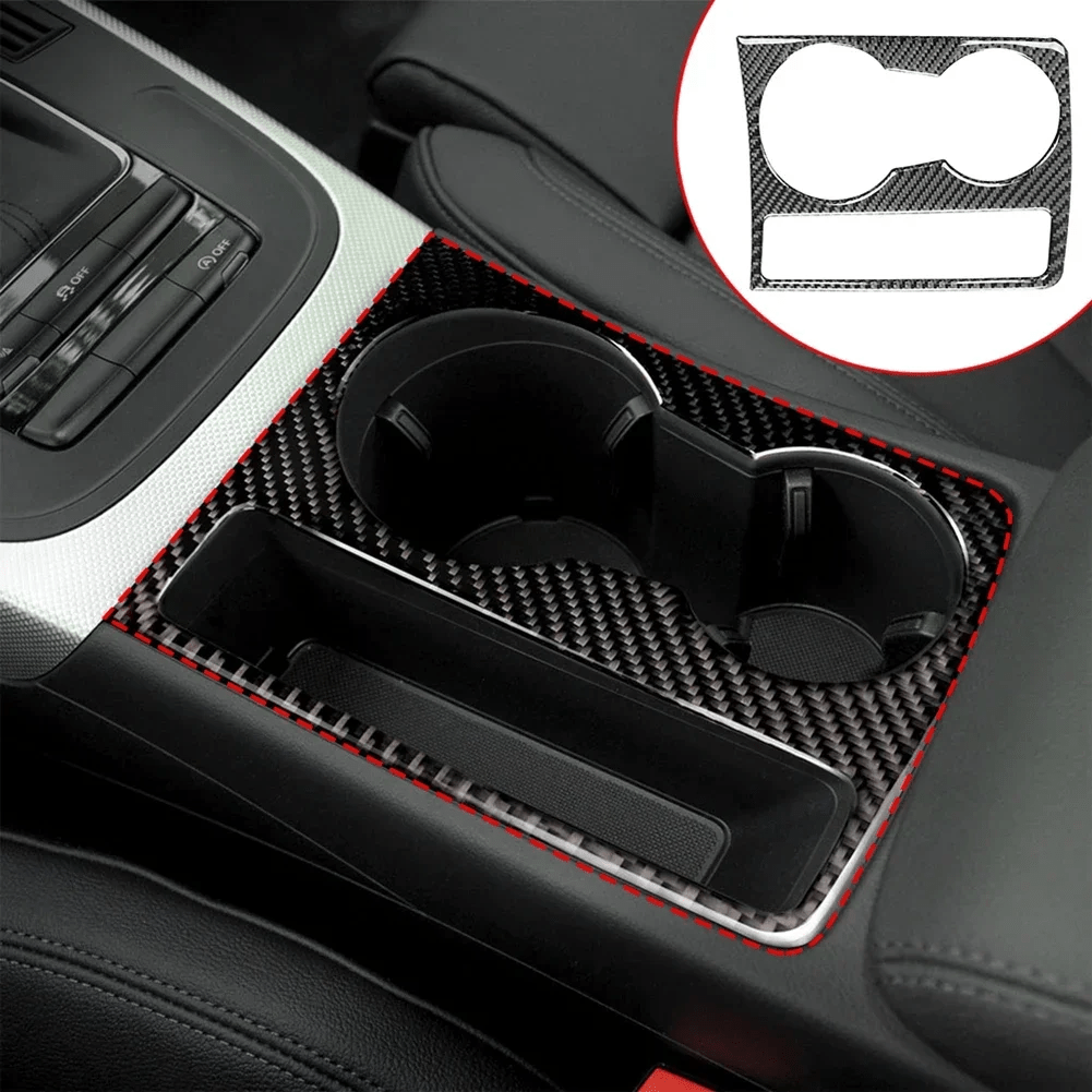 For Carbon For Compartment And Water Cup Holder, Compatible With A4, B8, A5 Models From 2009 To 2015