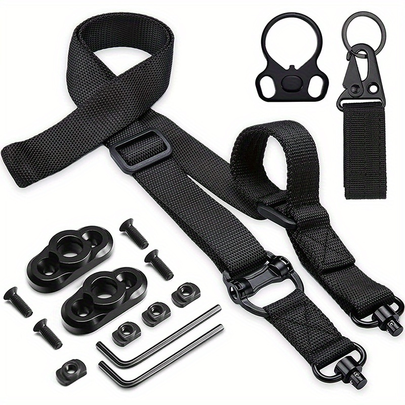 

2 Point Sling Quick Adjust With Sling Swivels 2 Pcs Sling Mountstraps With Fast Adjust Thumb Loop