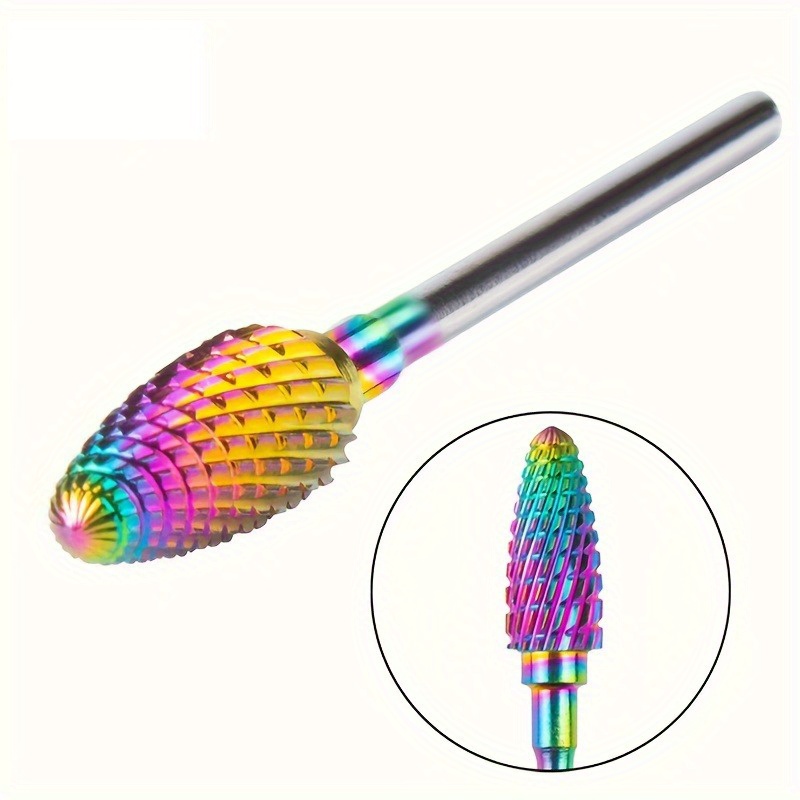 Hypoallergenic Carbide Nail Drill Bits Set - Ideal For Acrylic Gel Removal, Manicure & Pedicure, Cuticle, Nail Drill Bits Set