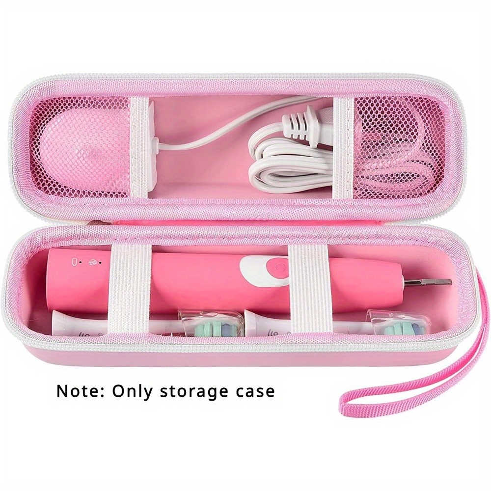 

Case Compatible With For Sonicare For Protectiveclean 4100 6100 5100 6500 7500 Rechargeable Electric Toothbrush.travel Bag Holder For Oral-b 5000 7500 7000 6000 9600 - Pink (box Only)