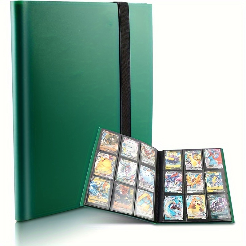 premium 9 pocket trading card binder secure side loaded - Temu