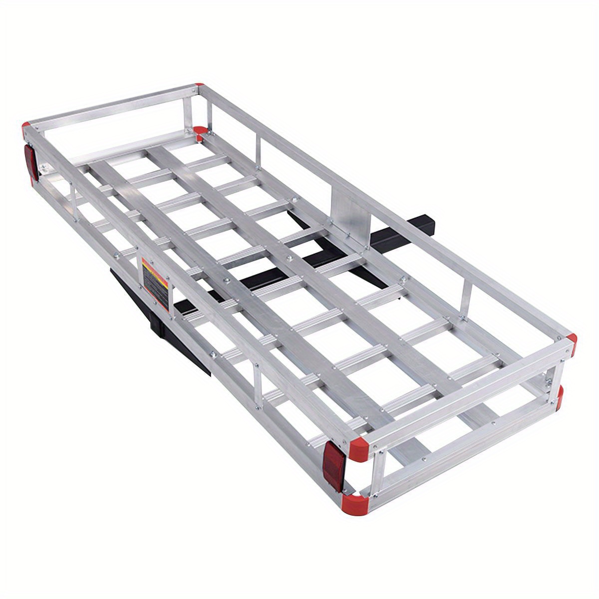 

Costway 60"x22" Aluminum Cargo Carrier Luggage Rack Basket Car Rv 2" Hitch Mount 500lbs