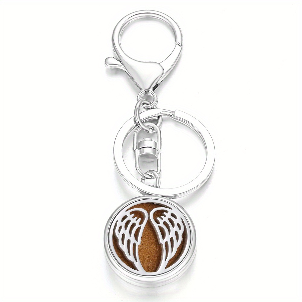 Image of Men's Aromatherapy Keychain, Aromatherapy Additions, Unique Perfume Cases, Essential Oil Diffusers, Couple Keychains For Him