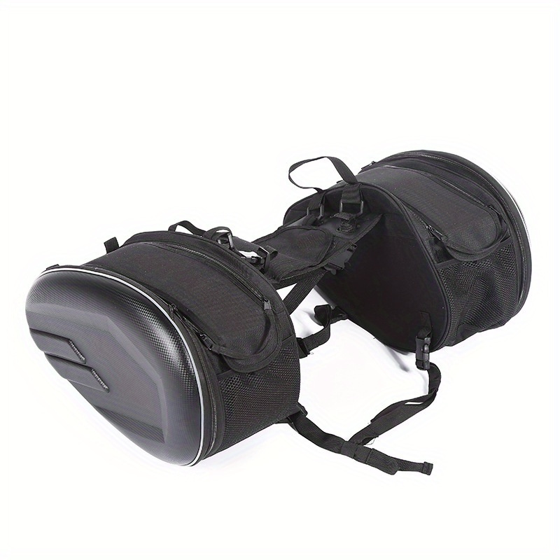 TEMU Borsa da Sellino per Moto Impermeabile di Grande Capacit� con per - , Scomparti Multipli, Cinghie Regolabili per Montaggio Sicuro, per Viaggi e
