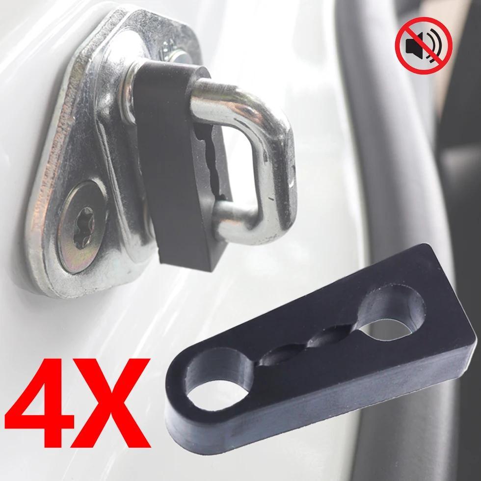 

4pcs Car Door Lock Sound Dampening Buffer Pads Compatible With Mini R60 R61 3 5 Series X1 X3 X5 X6 F30 F31 F34 F35 E90 E91 E92 E93 - Shock Absorbing Plastic Accessory