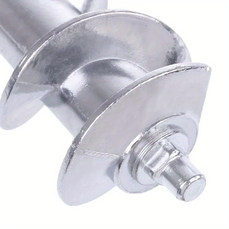 stainless steel meat grinder spiral stuffer attachment food grade metal accessory   safe for food contact electric meat grinder replacement part details 3