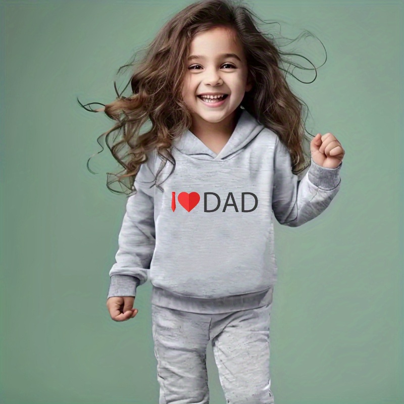 

' / Set 'i Dad' , Comfortable And Pants Outfit,