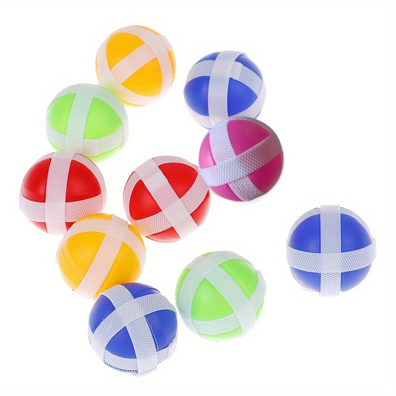 

20pcs, Colorful Hook And Loop Balls For Fabric Dart Board, Dart Game Accessories For Parties And Family Games