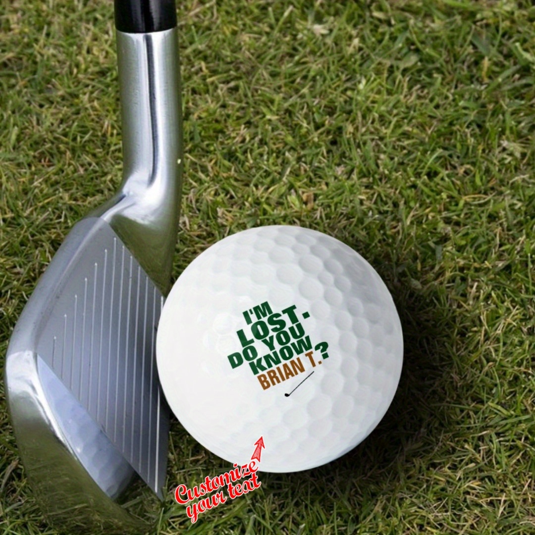 

[top-] 3/6/9pcs Golf Their Written On Golf For Husband And Groomsmen