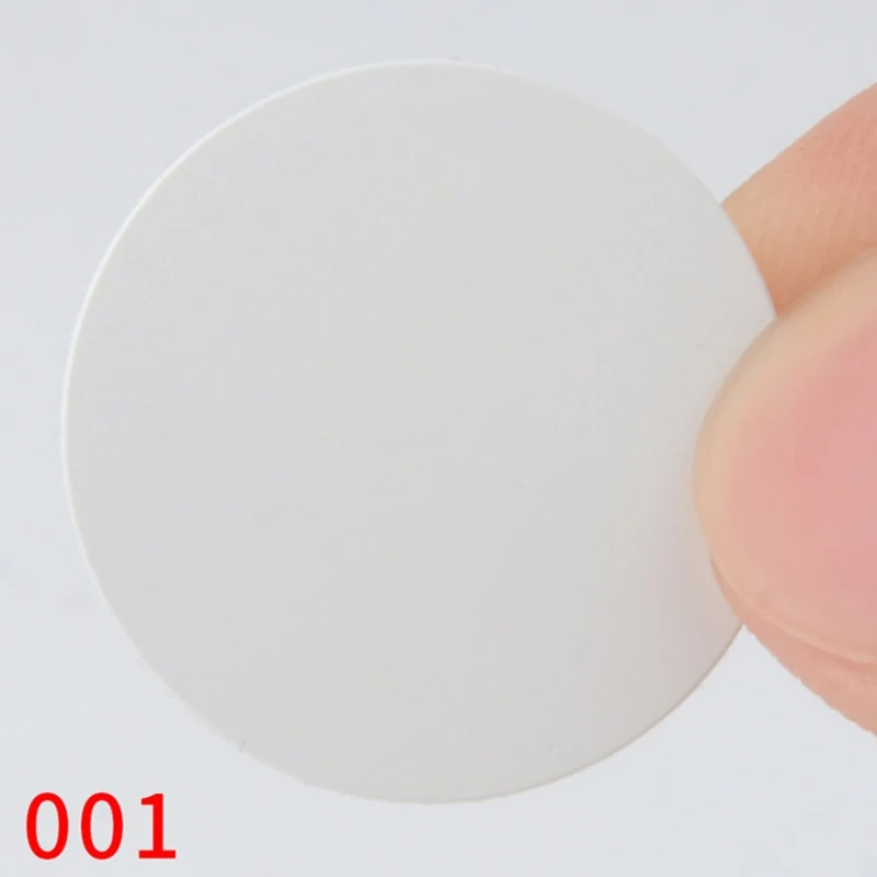 54pcs/1sheet Furniture Screw Hole Cover Stickers - Self-adhesive Pvc Decorative Screw Covers, Used For Cabinet Rack Repair, 21mm Plastic Hidden Screw Heads, Easy To Apply Wood Grain Effect Covers
