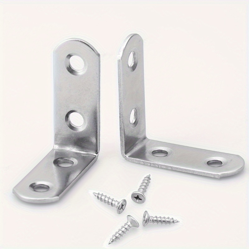 

50pcs -duty Steel - Rustproof 90° , For Fastening,