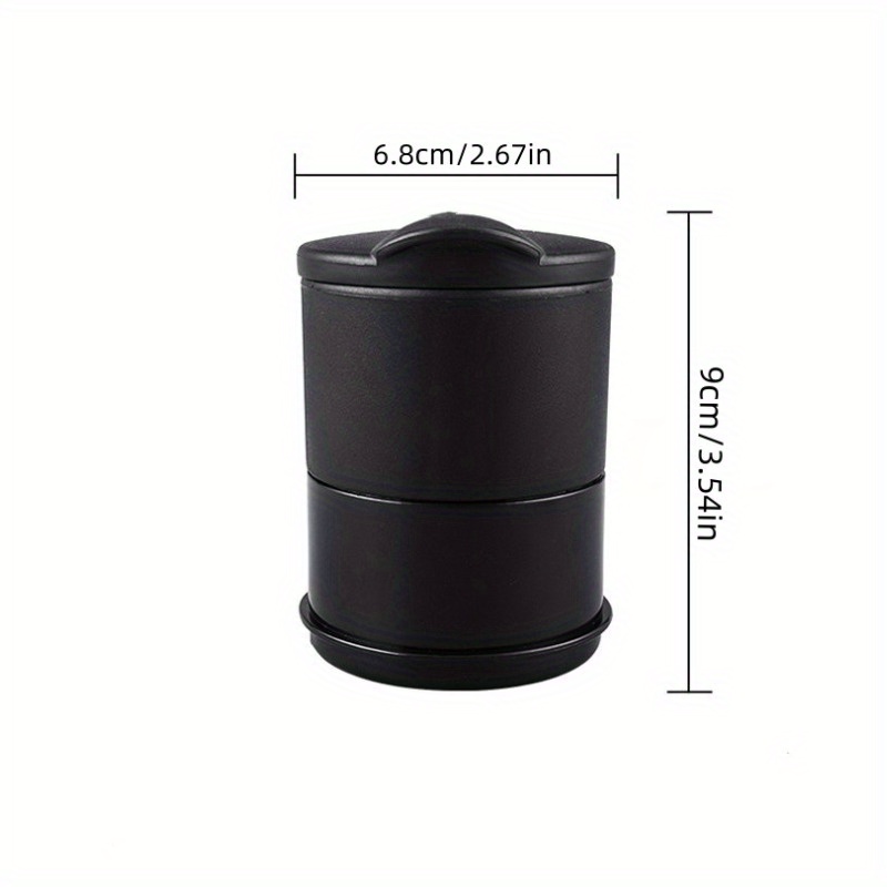 Posacenere Per Auto Con LED - Portabicchieri, Compatto E Pratico - Foto 9