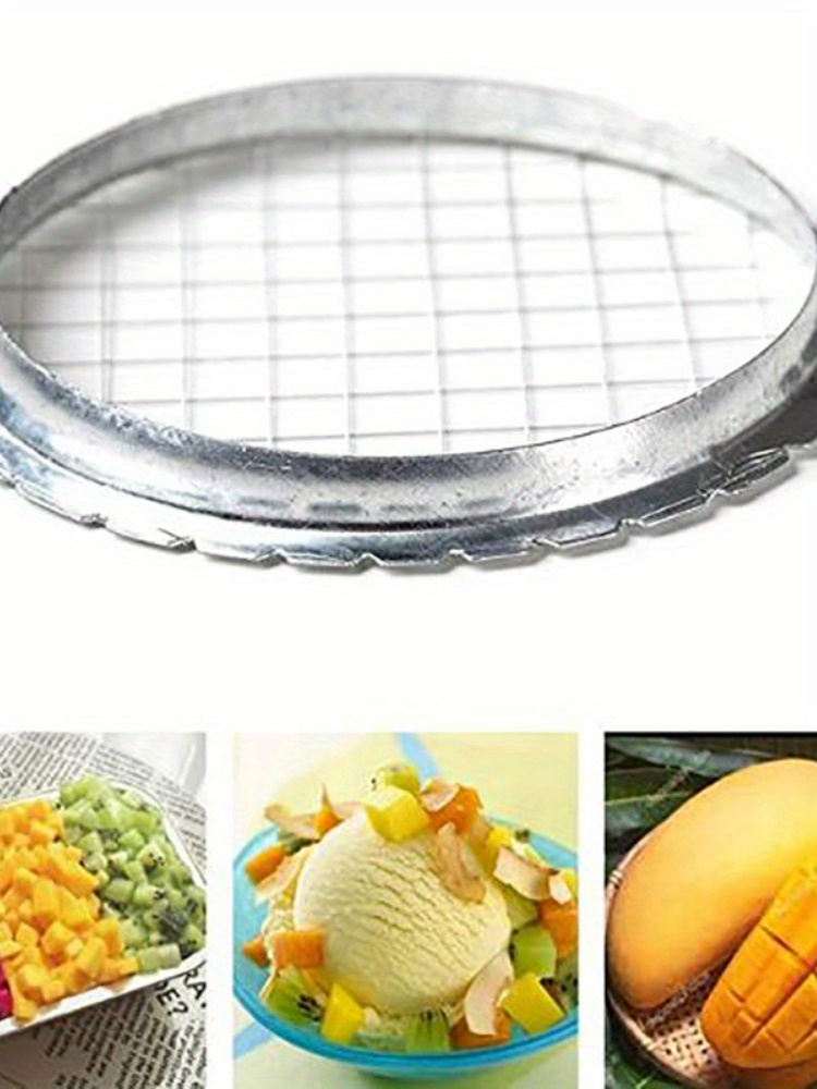 stainless steel egg slicer cutter cut egg device grid for vegetables salads potato mushroom tools chopper for kitchen chopper details 0