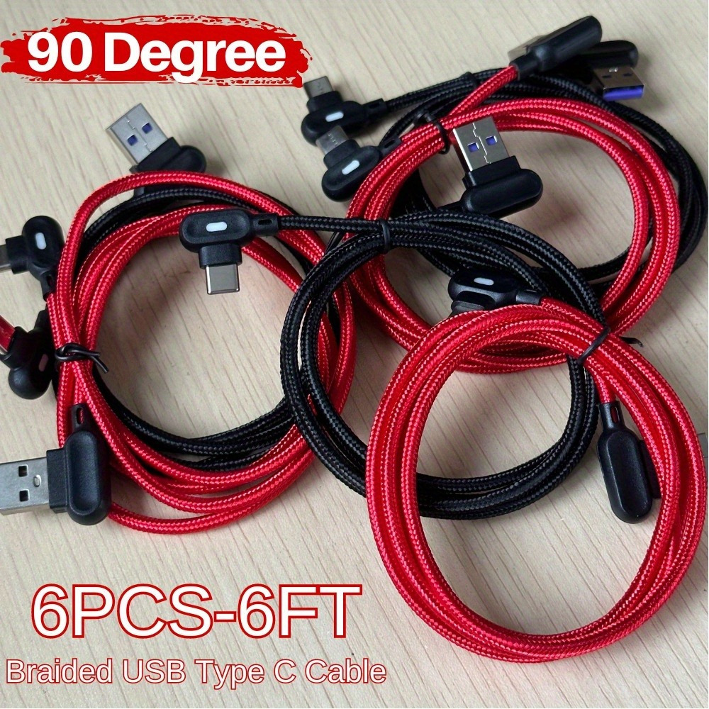 

Lot 90 Degree Right Angle Usb-c To A Charger Cord A20 A21 A22