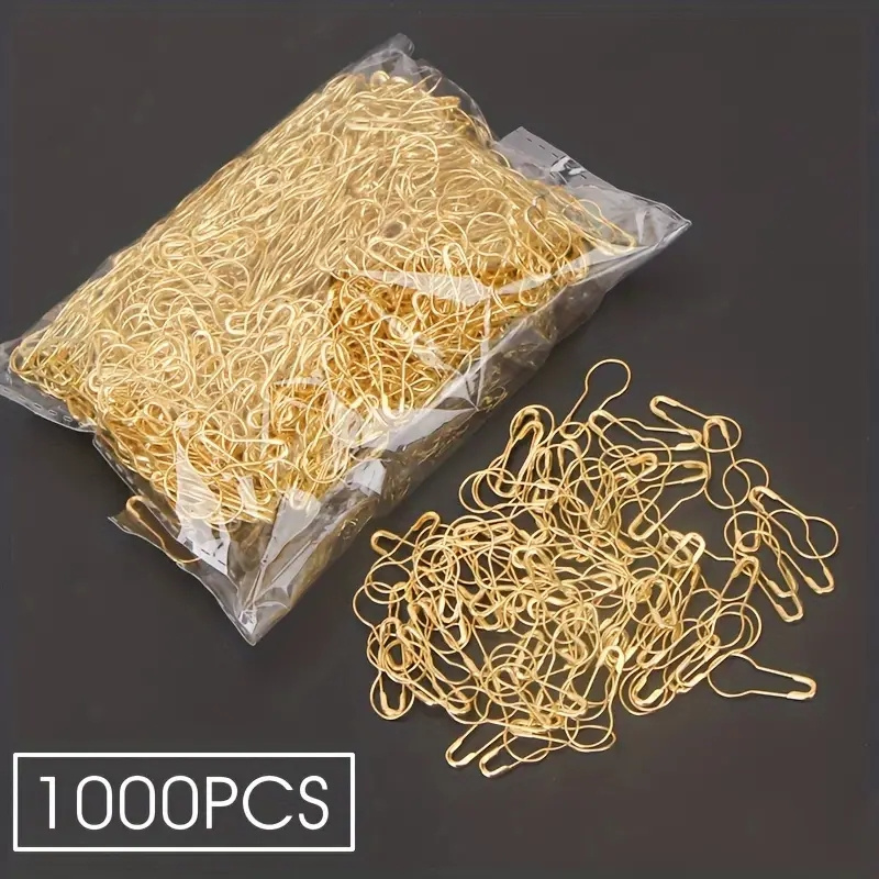 E-shop 1000 Stück goldene Kürbisnadeln, Nähnadeln, Kleidungsaufkleber
