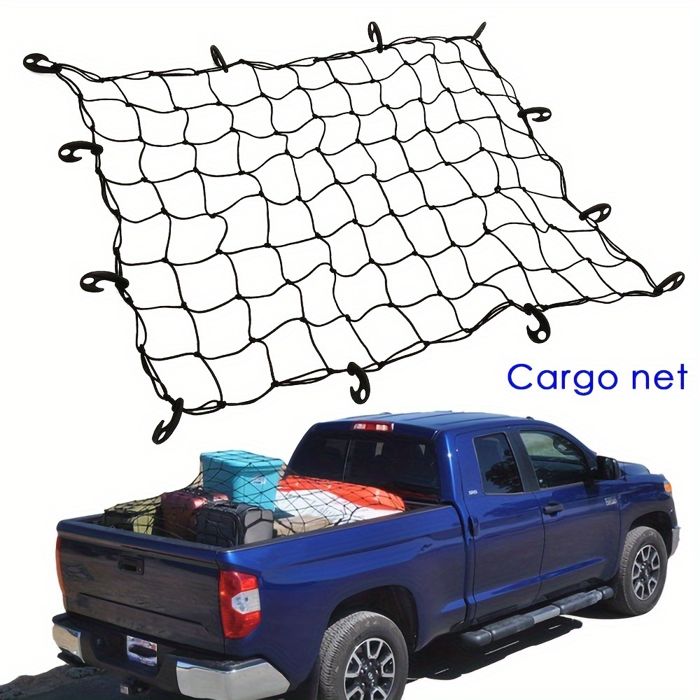 

Fit Heavy-duty Cargo Net - Easy Install, Durable Latex For Trucks, Suvs, Trailers & Boats - Secure Transport Solution