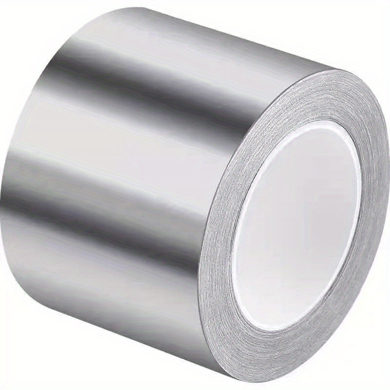 

Heavy-duty Aluminum Foil Tape - 1.89" X 10.94 Yards, High Temp Resistant & Waterproof For Hvac, Dryer Vents, Air Ducts & Exhaust Pipes