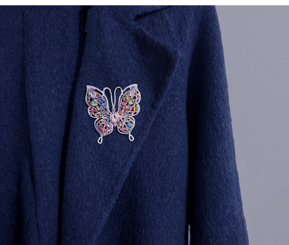 elegant luxury   brooches for women exquisite   insect pins multicolored office suit badges details 7