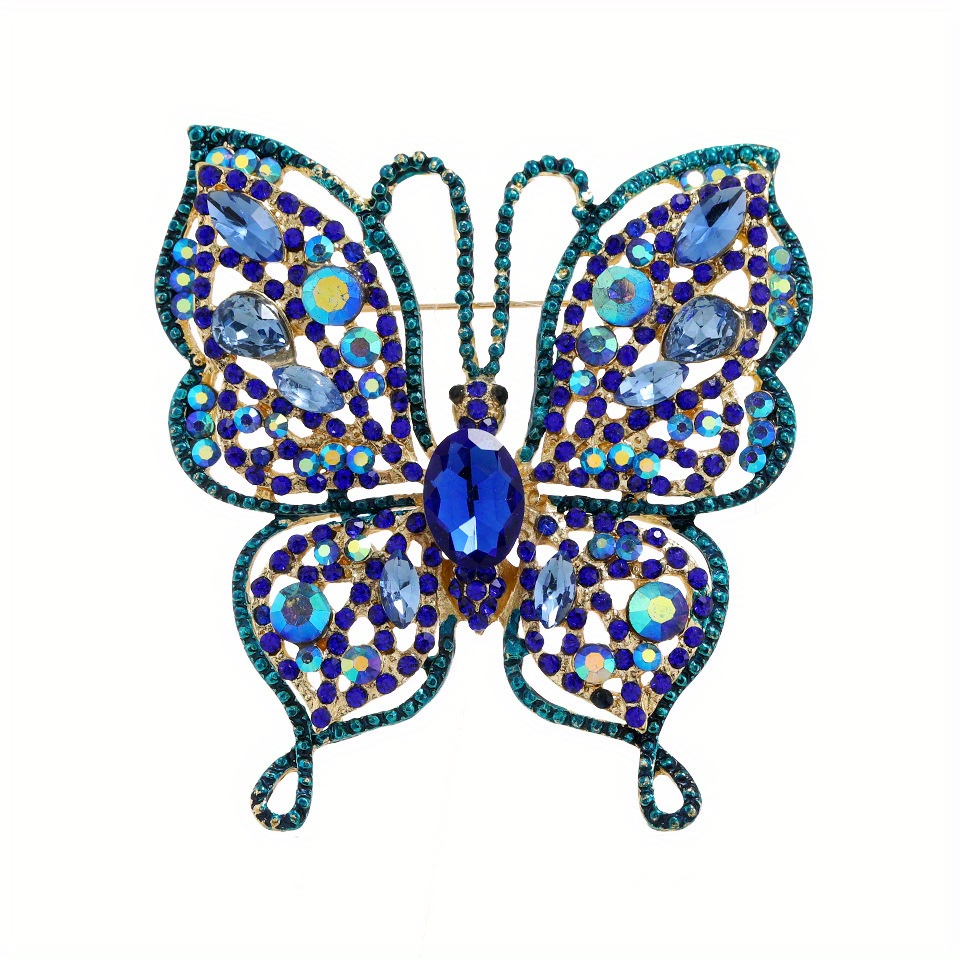 elegant luxury   brooches for women exquisite   insect pins multicolored office suit badges details 8