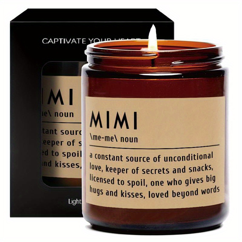 Vela Regalo para Mimi Mama Mujeres Su Suegra Madrastra de Niños  Hija Niño en de la Día de Acción de