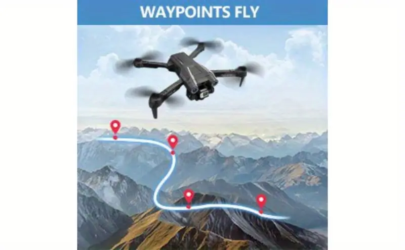 rc with 1080p hd fpv camera for beginners foldable mini with obstacle avoidance mode landing 3d flips 2 batteri Product details 1
