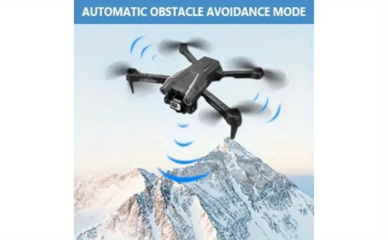 rc with 1080p hd fpv camera for beginners foldable mini with obstacle avoidance mode landing 3d flips 2 batteri Product details 4