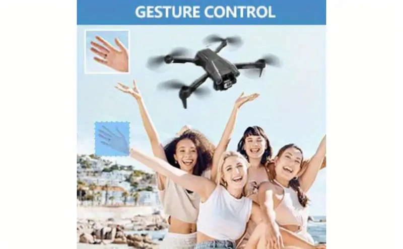 rc with 1080p hd fpv camera for beginners foldable mini with obstacle avoidance mode landing 3d flips 2 batteri Product details 8