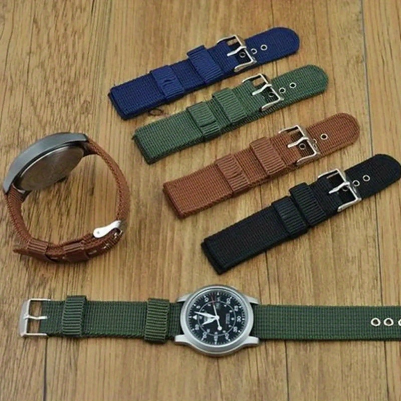 

1pc Nylon Wrist Watch Band, Watch Replacement Strap