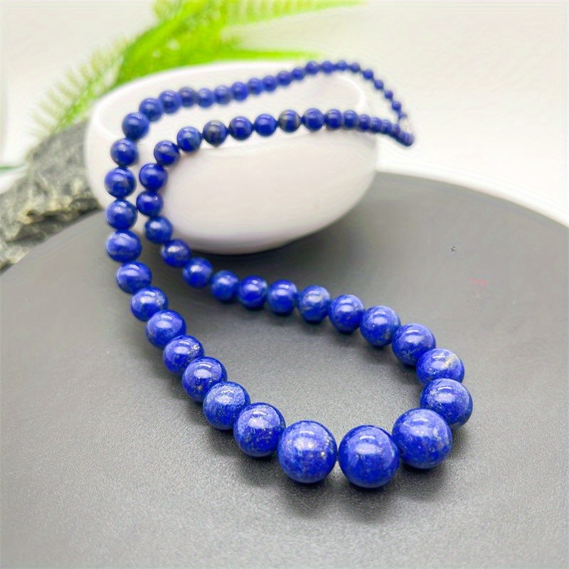 

Lapis 5a Tower Chain Mother Chain Fashionable Temperament Necklace