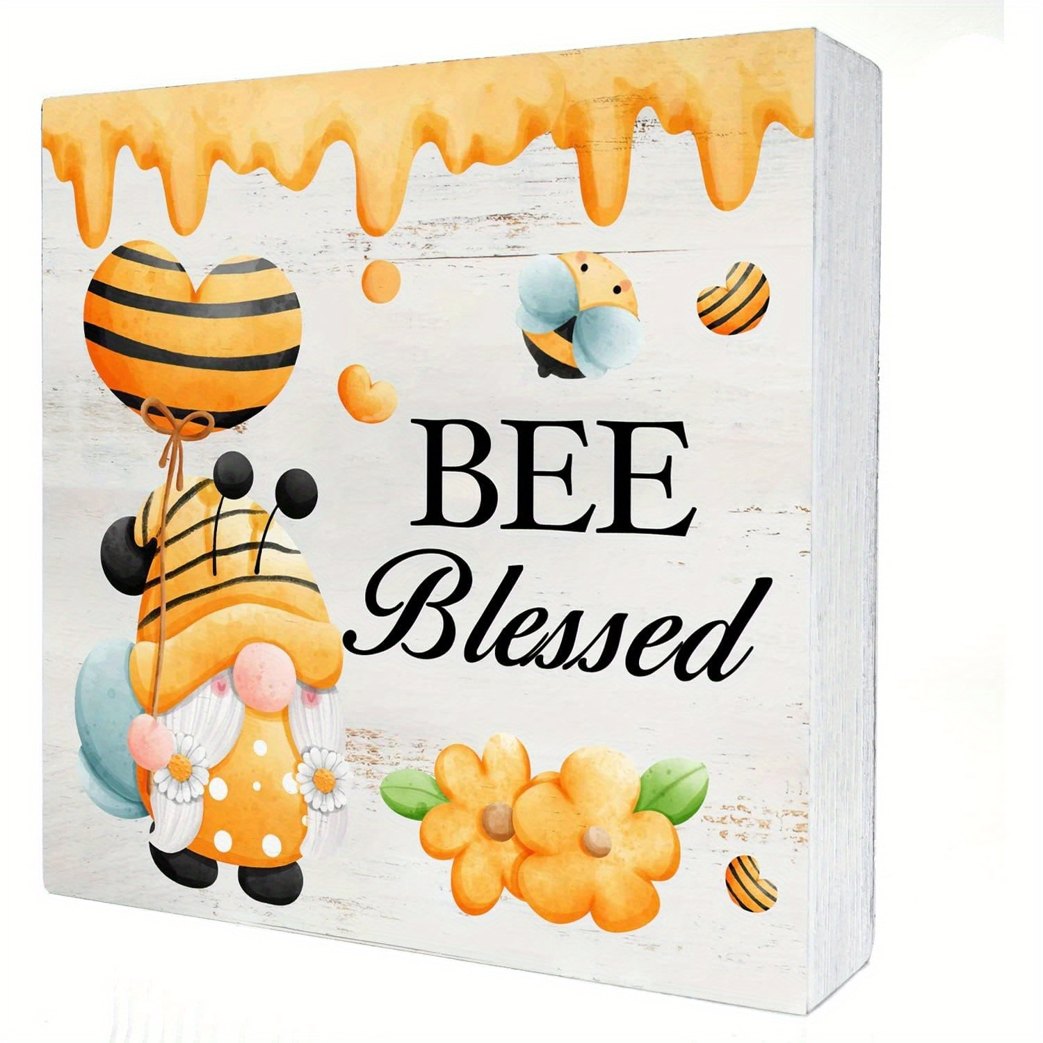TEMU 1pc Cute Gnome With Beekeeping Suit & Hive - Pvc Desktop Decoration , Spring Parties, Bee-themed Gifts, Cubicle Decor (3.96 Inch) - Bee Dwarf For - Use Suitable For