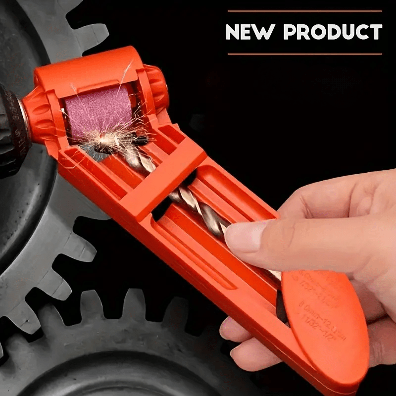 

2pcs Portable Diamond Drill Bit Sharpener, Portable Drill Bit Sharpener, Straight Handle Twist Research Grinder, Portable Drill Grinder