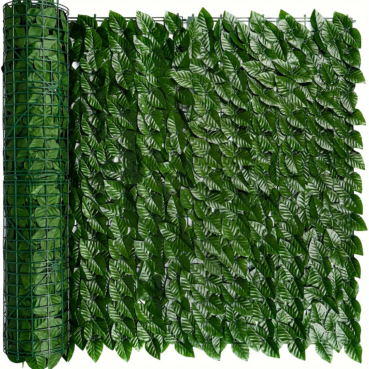 

Artificial Ivy Privacy Screen - Uv-resistant, Fade-proof Greenery For Balcony & Garden Decor