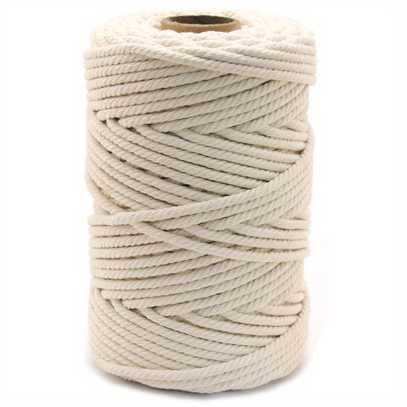 

328ft Cotton Butcher Cooking Line Cooking Rope 100% Cotton Food Safe Kitchen Thin Rope For Baking, Trolling, Turkey, Meat Tying, Making Sausages, Baking And Handicrafts And More