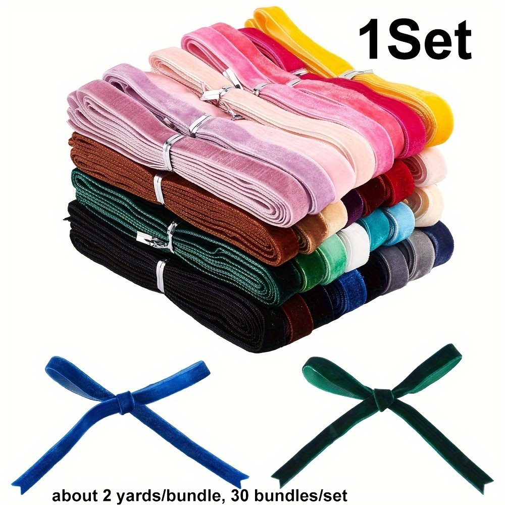 

60 Set - 10mm , - For Wrapping, Bows & Decor - , Each, For Weddings, Christmas & , Christmas Decor