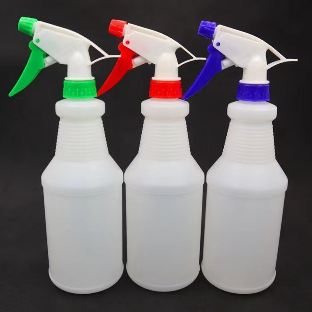 

3pcs 16oz Hdpe Spray Bottles - Leakproof & , Adjustable Nozzle For Cleaning Solutions, Plants, Pets, Bbqs &