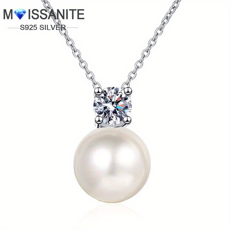 

0.5 Moissanite & Necklace, Sophisticated Unisex , , , , 's, Day