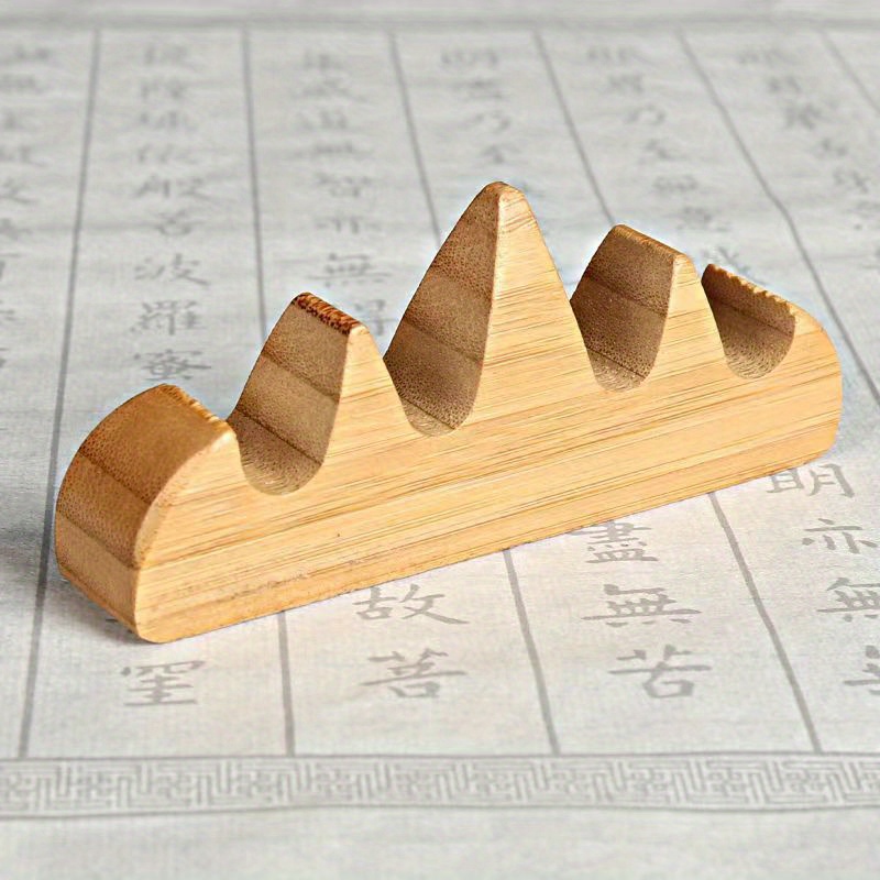 A Creatively Designed Wooden Pen Holder Suitable For Calligraphy, Painting, And Nail Art