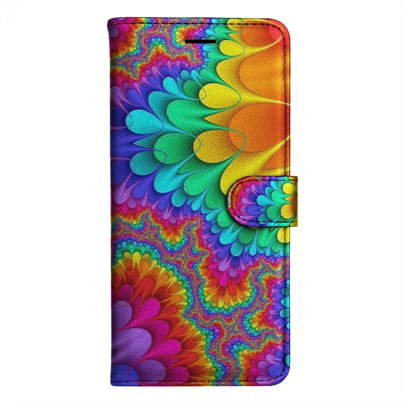 TEMU Phone Case: Color Pu Flip Wallet Case For S8 S9 S10 M10 A30s A50s Note 10 20 A10s A20s A51 A71 S20 A11 A31 S20 S21 A42 A12 M12 A32 A52s A72 A22