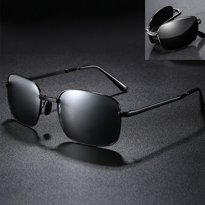 

Fashion Metal Folding Glasses For Men And Women - Ideal For Driving And Outdoor Wear