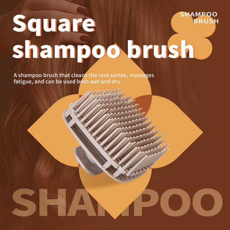 Wet and Dry Massage Comb for Scalp Care