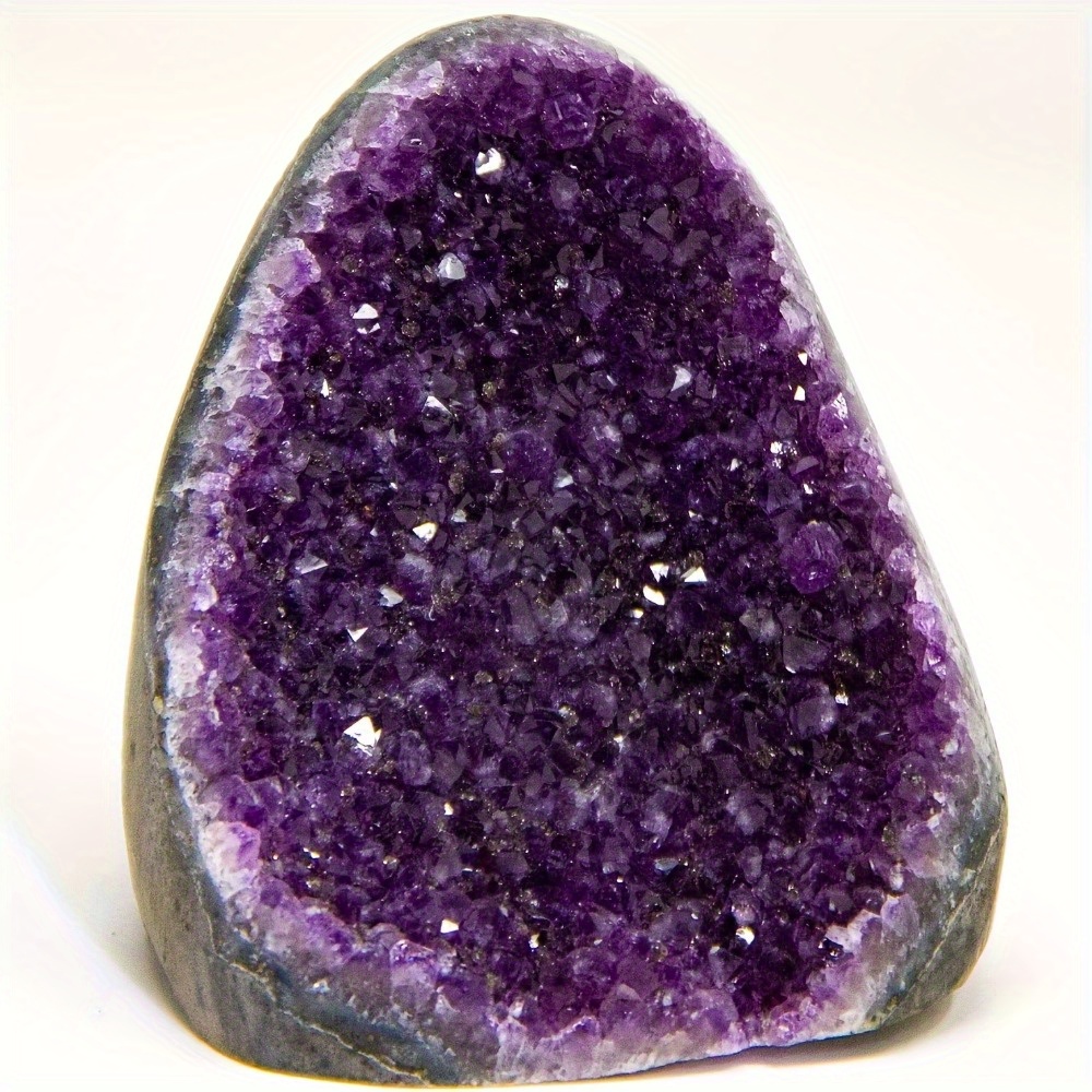 

1pc 12.7oz-1.01lb Amethyst Polished Edge, Powerful Amethyst Ornaments, From Uruguay Decoration