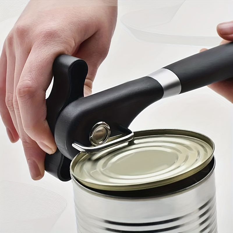 effortless stainless steel can opener   multi use no electricity safe portable details 9