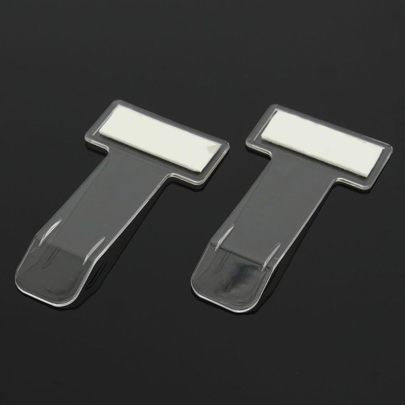 TEMU Windshield Sticker Plastic Clip - Universal Parking Ticket Clip, Car Card Holder And Banknote Storage Clip
