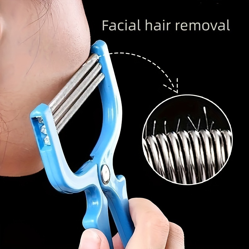 

Waterproof Facial Hair Remover Spring Epilator – Unscented, Manual Face Hair Removal Tool For Women, Gentle And Effective Facial Hair Epilator Suitable For All Skin Types